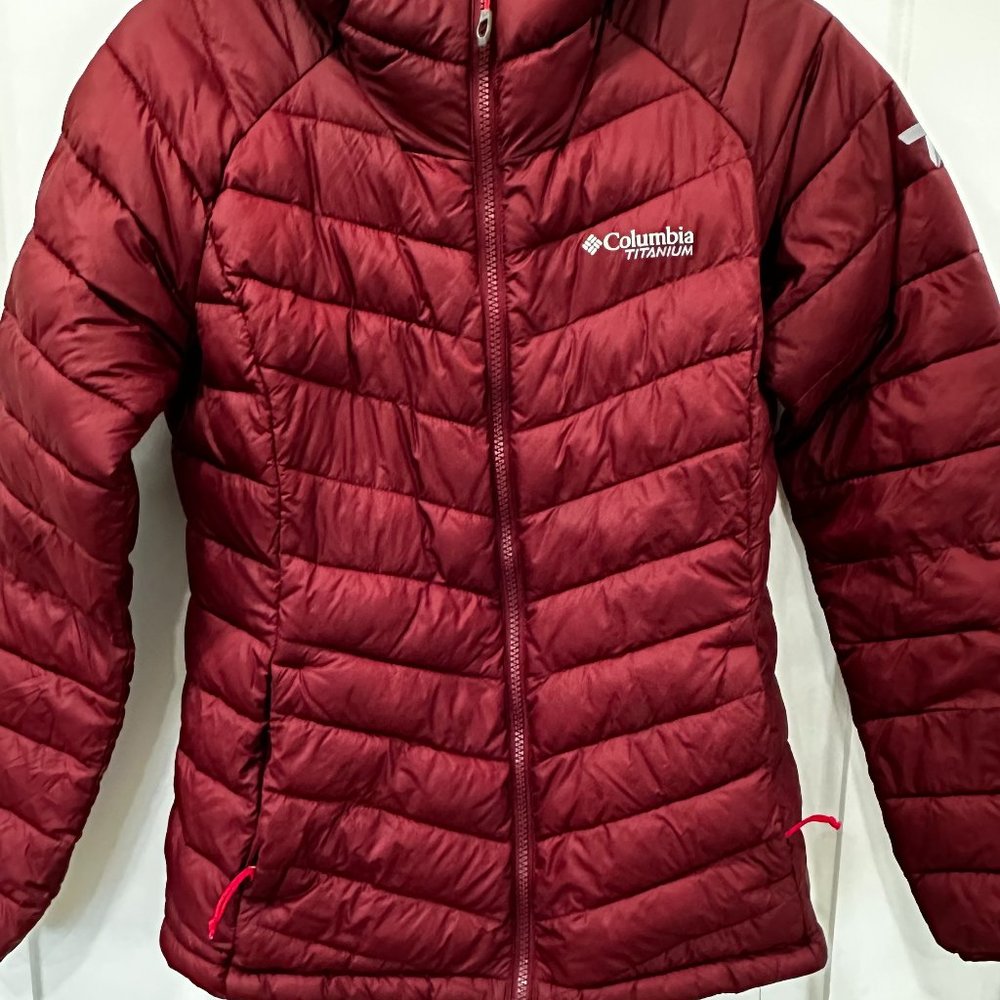 Womens Columbia Titanium Omniheat 3D Hooded Jacket Small